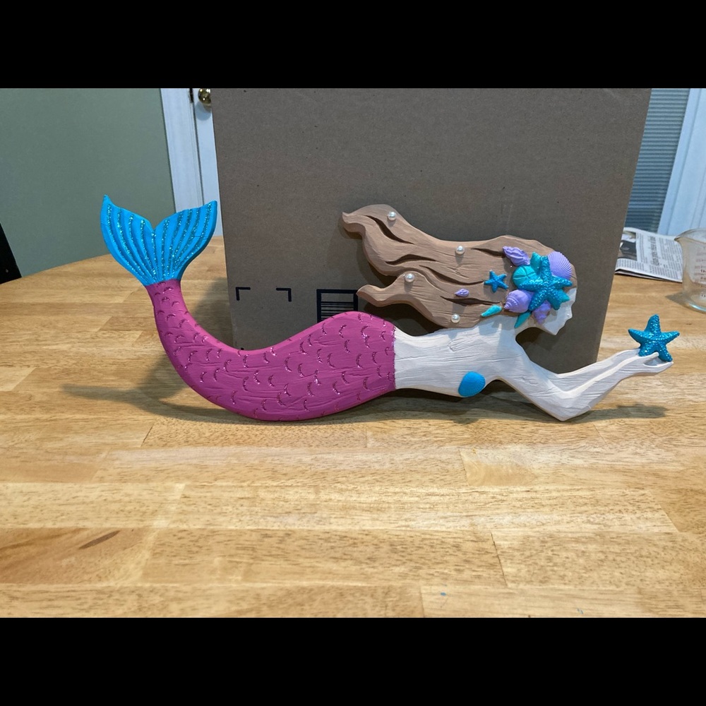 Mermaid wall decor